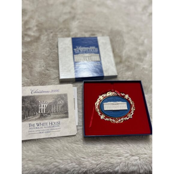 The White House 200th Anniversary Christmas Ornament 2000 - Picture 1 of 9